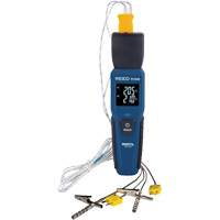 R1640 Smart Series Thermocouple Thermometer with Oven/Freezer Thermocouple Probes, Contact, Digital, 32-122°F (0-50°C) R.M.G. Prévention