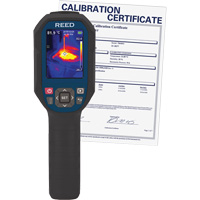 Thermal Imaging Camera with Calibration Certificate, 160 x 120 pixels, 14° - 752°C (-10° - 400°F), 50 mK R.M.G. Prévention
