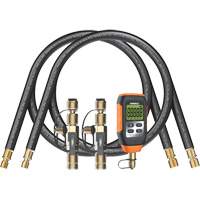 Ensemble d'&eacute;vacuation rapide avec tuyaux, outils de base et vacuom&egrave;tre en micron R.M.G. Prévention