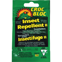 Insectifuge, 6 heures de protection, DEET &agrave; 30 %, Serviette, 5,58 g R.M.G. Prévention