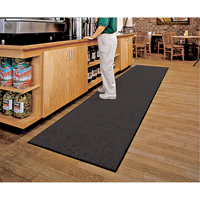 ColorStar Matting, Wiper, 3' x 5' x 3/8", Charcoal R.M.G. Prévention