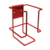 Support mural m&eacute;tallique pour bouteille d'&eacute;cran solaire de 1 L R.M.G. Prévention