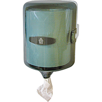 Distributeur d'essuie-mains, D&eacute;vidoir central, 8,5" la x 10" p x 12,8" h R.M.G. Prévention