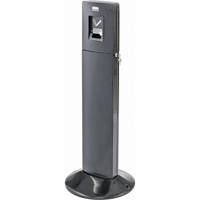 Metropolitan Smokers' Station, Free-Standing, Stainless Steel, 1.6 US gal. Capacity, 42-4/5" Height R.M.G. Prévention