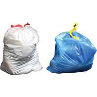 Sure-Tie&reg; Garbage Bags, Strong, 33" W x 38" L, 0.9 mils, Clear, 121.13 L (32 Gal.) Capacity R.M.G. Prévention