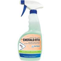 D&eacute;sinfectants et nettoyants Emerald, 750 ml, Bouteille &agrave; g&acirc;chette R.M.G. Prévention