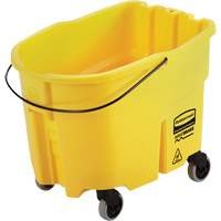Seau pour vadrouille Wavebrake, Capacit&eacute; de 8.75 gal. US (35 pintes), Jaune R.M.G. Prévention