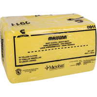 Chiffon &agrave; poussi&egrave;re robuste Masslin, Microfibre, Jaune R.M.G. Prévention