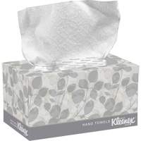 Kleenex&reg; Hand Towels in a POP-UP* Box, 1 Ply, 10-1/2" L x 9" W, 120 /Pack R.M.G. Prévention