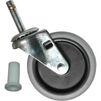 Replacement Stem Caster for Rubbermaid Cart R.M.G. Prévention