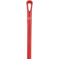 Ultra Hygiene Handle, Broom/Scraper/Squeegee, Red, Ergonomic, 59" L R.M.G. Prévention