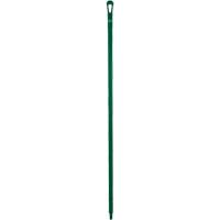 Ultra Hygiene Handle, Broom/Scraper/Squeegee, Green, Ergonomic, 59" L R.M.G. Prévention
