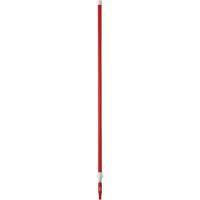 Deck Scrub Handle, Brush/Pad Holder, Red, Telescopic, 62"-113" L R.M.G. Prévention