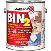 B-I-N&reg; 2 Primer, White, Very Flat, 3.78 L, Gallon R.M.G. Prévention