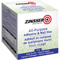 All-Purpose Adhesive and Wall Size, 227 g, Kit, Clear R.M.G. Prévention