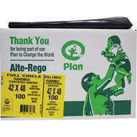 Full Circle Super Industrial Garbage Bags, Biodegradable, X-Strong, 48" L x 42" W, 1.5 mils Thick R.M.G. Prévention