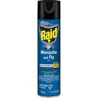 Insecticide contre les moustiques et les mouches Raid, 350 g, &agrave; base de solvant R.M.G. Prévention