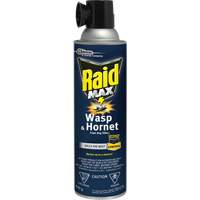 Mousse insecticide contre les gu&ecirc;pes et les frelons Raid Max, 500 g, Canette a&eacute;rosol, &agrave; base de solvant R.M.G. Prévention