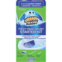 Scrubbing Bubbles&reg; Fresh Brush&reg; Toilet Brush Starter Kit, Refill R.M.G. Prévention