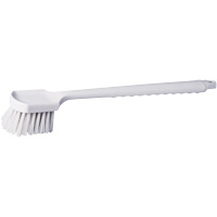 Brosse &agrave; chaudron &agrave; manche long, 20" l, Soies Polypropyl&egrave;ne, Blanc R.M.G. Prévention