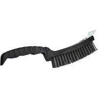 Brosse, Acier, 4 x 17 rangs de fils, Longueur 12" R.M.G. Prévention
