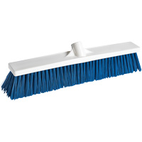 Balai-brosse pour le service alimentaire, Crins Moyen, 18", Polypropyl&egrave;ne, Blanc R.M.G. Prévention
