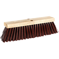 Street Push Broom, 14", X-Coarse, Polypropylene Bristles R.M.G. Prévention