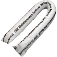 Mini-barri&egrave;re de pollution absorbante pour maintenance, Universel, 4' lo x 3" la, Absorption 15,6 gal R.M.G. Prévention