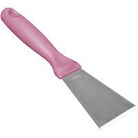 Large Stainless Steel Scraper, Pink, 3" W x 9" L R.M.G. Prévention