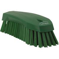 Grande brosse &agrave; main oblique, Soies Ferme, Longueur de 8", Vert R.M.G. Prévention
