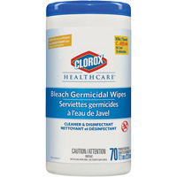 Healthcare&reg; Disinfecting Bleach Wipes, 70 Count R.M.G. Prévention