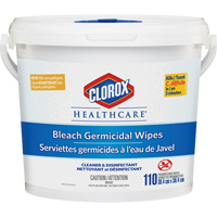 Healthcare&reg; Disinfecting Bleach Wipes, 110 Count R.M.G. Prévention