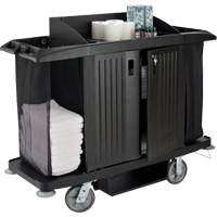 Executive Full-Size Housekeeping Cart with Doors R.M.G. Prévention
