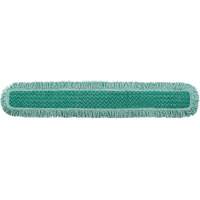Tampon avec frange pour vadrouille &agrave; &eacute;pousseter Hygen, Style Boucles et crochets, Microfibre, 52" lo x 9" la R.M.G. Prévention