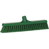 Balai-brosse pour particules fines, Crins Fin/&agrave; bout ouvrant, 16-1/4", Polypropyl&egrave;ne, Vert R.M.G. Prévention