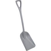 One-Piece Metal Detectable Shovel, 10" x 14" Blade, 37-1/2" Length, Plastic, Grey R.M.G. Prévention