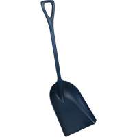 One-Piece Metal Detectable Shovel, 13-3/4" x 17" Blade, 42-1/2" Length, Plastic, Blue R.M.G. Prévention