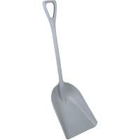 One-Piece Metal Detectable Shovel, 13-3/4" x 17" Blade, 42-1/2" Length, Plastic, Grey R.M.G. Prévention