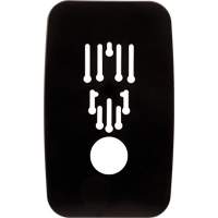 Plaque murale de rechange universelle pour distributeur de savon R.M.G. Prévention