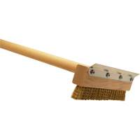 Brosse &agrave; four commerciale et four &agrave; pizza, Laiton, Longueur 40" R.M.G. Prévention