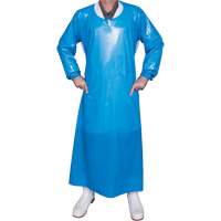 Top Dog 6 Mil. Gown, Large, Blue, Polyurethane R.M.G. Prévention
