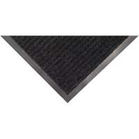 Tapis &agrave; nervures doubles, Essuie-pieds/grattoir, 2' x 3' x 1/4", Charbon R.M.G. Prévention