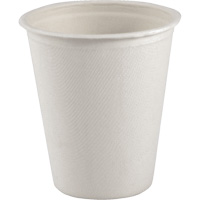 Gobelet compostable &agrave; paroi unique pour boisson chaude, Papier, 8 oz, Blanc R.M.G. Prévention