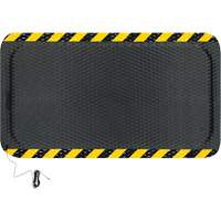 Hog Heaven Electrically Conductive Mat, 3' W x 5' L, 5/8" Thickness, Black/Yellow, Nitrile R.M.G. Prévention