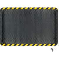 Hog Heaven Electrically Conductive Mat, 4' W x 6' L, 5/8" Thickness, Black/Yellow, Nitrile R.M.G. Prévention