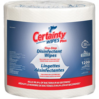 Lingettes d&eacute;sinfectantes, 8" x 6", 1200 lingettes R.M.G. Prévention
