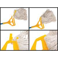 Poign&eacute;e avec agrafe, Fibre de verre/Plastique, Pointe Barri&egrave;re ouverte, 60" lo R.M.G. Prévention