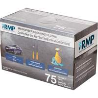 Chiffons lavables pour le nettoyage, Microfibre, Blanc R.M.G. Prévention