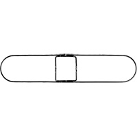 Cadre pour vadrouille &agrave; &eacute;pousseter Clipper, 36", M&eacute;tal R.M.G. Prévention