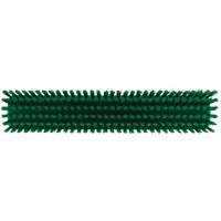 Push Broom Head, Fine/Stiff Bristles, 16-1/2", Polyester/Polypropylene, Green R.M.G. Prévention